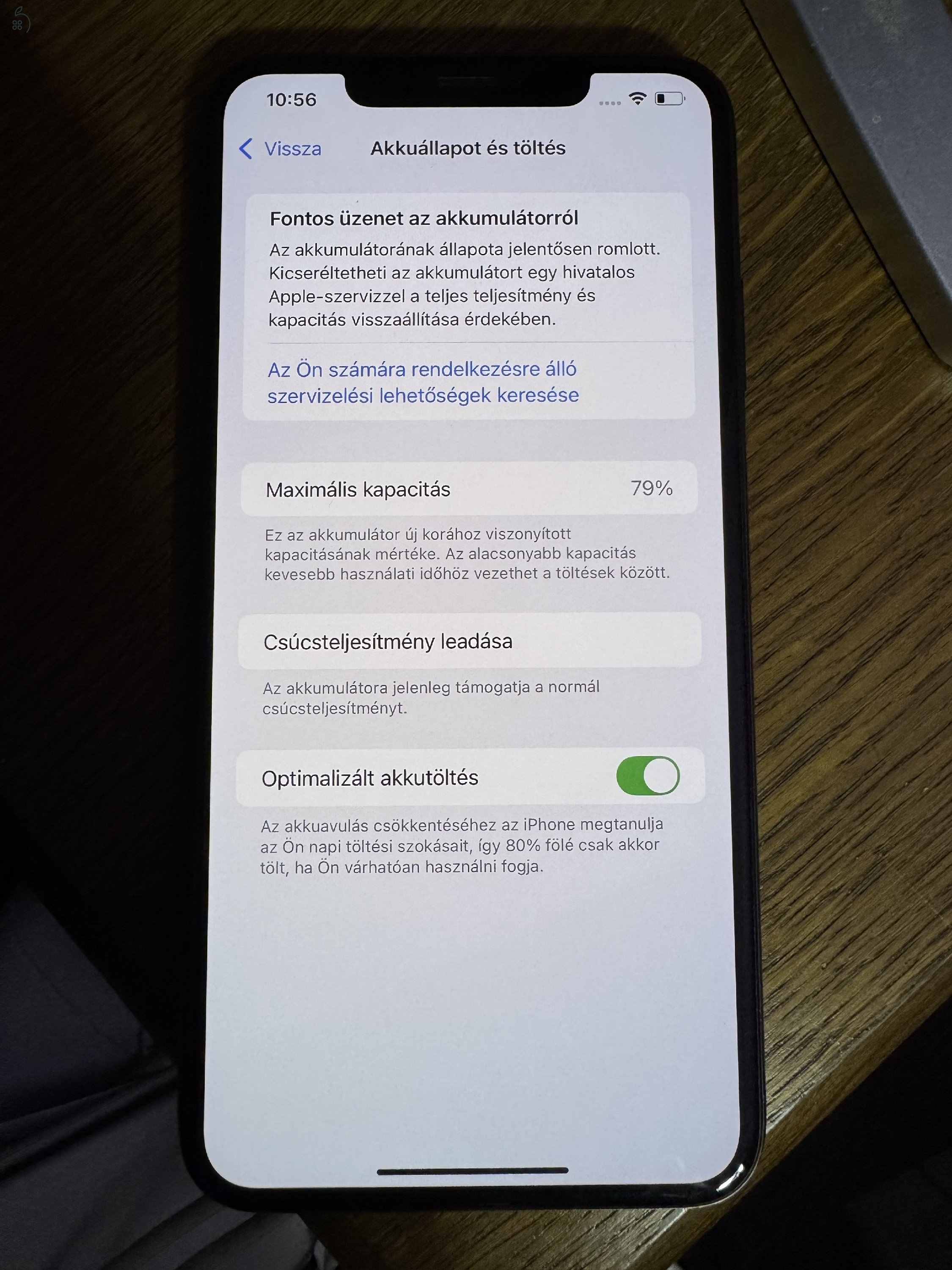 iPhone XS Max 64GB Fekete