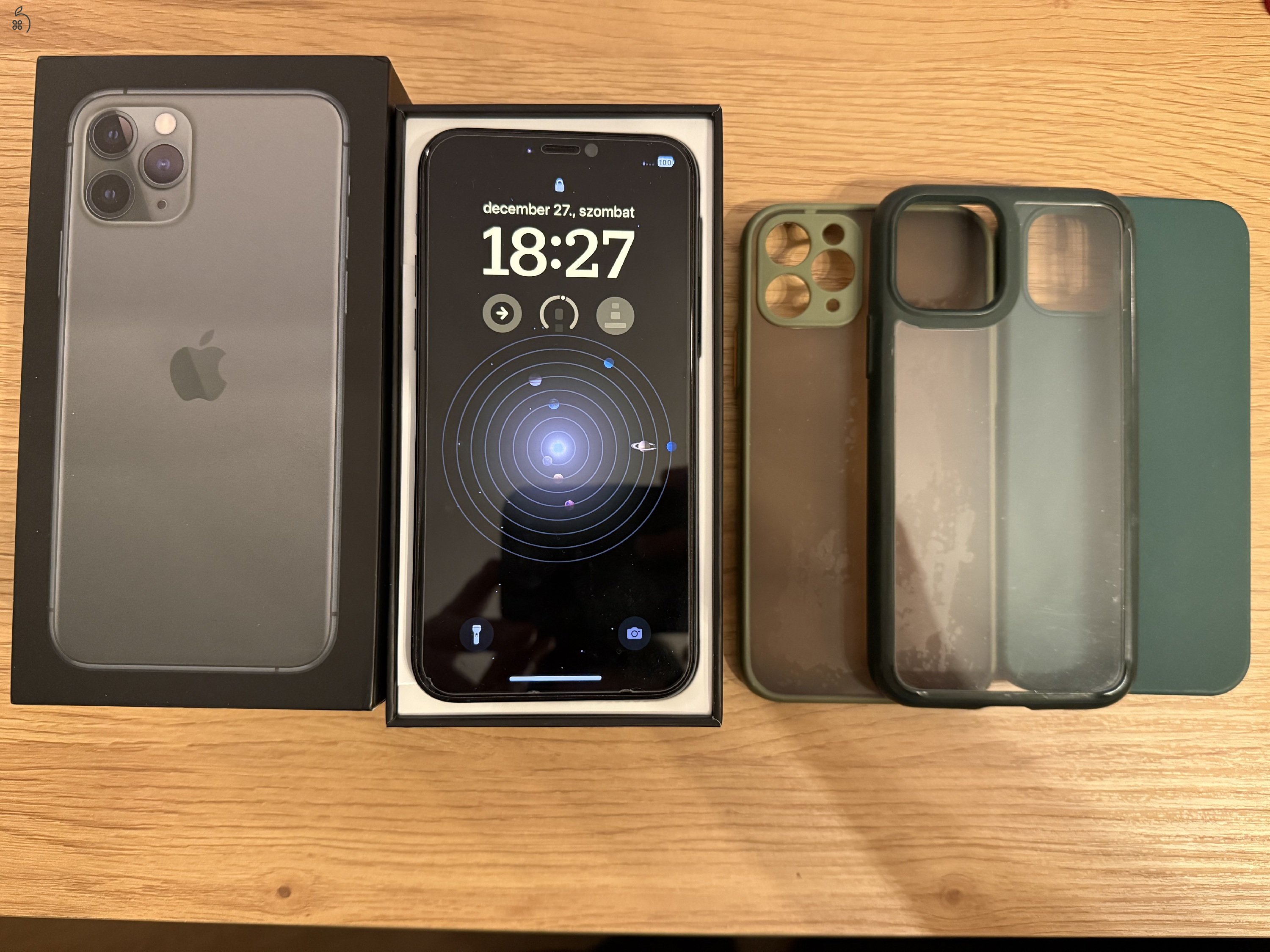 Eladó iPhone 11 Pro - iOS 17.7.1 - 91% akku - RITKASÁG