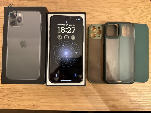 Eladó iPhone 11 Pro - iOS 17.7.1 - 91% akku - RITKASÁG