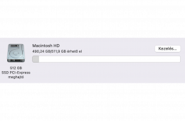 Teljesen jól működő, MacBook Pro Retina 13”, ami frissen lett szervizelve. 
