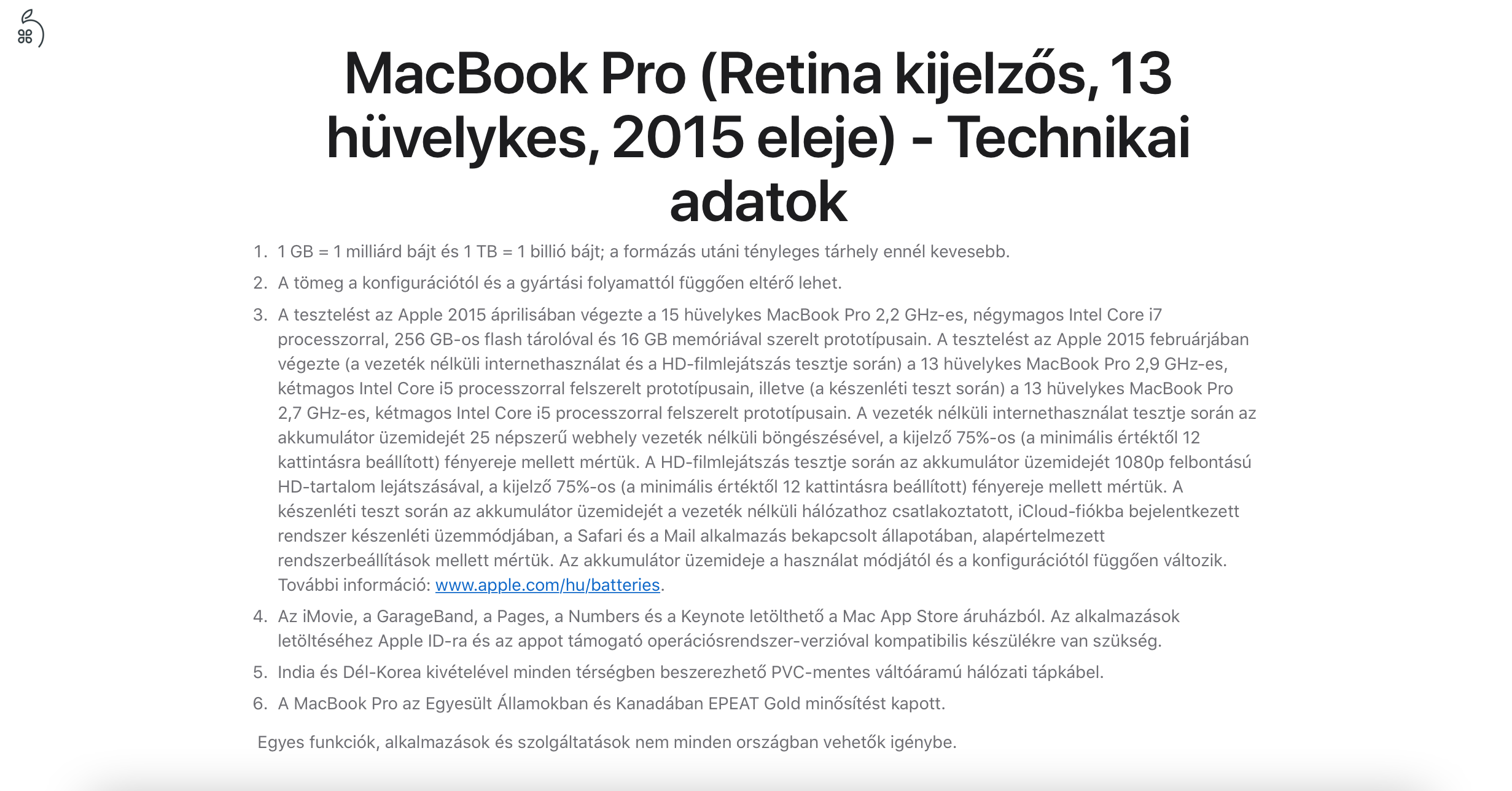 Teljesen jól működő, MacBook Pro Retina 13”, ami frissen lett szervizelve. 