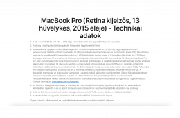 Teljesen jól működő, MacBook Pro Retina 13”, ami frissen lett szervizelve. 