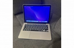Teljesen jól működő, MacBook Pro Retina 13”, ami frissen lett szervizelve. 