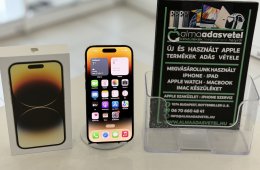 iPhone 14 Pro 256GB Független Újszerű/1-3 hónap gar./Akku 84%/p4724