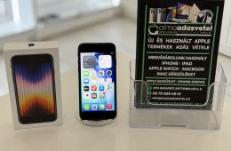 iPhone SE 2022 3Gen. 64GB Független Hibátlan/1-3 hónap gar./Akku 90%/p4726