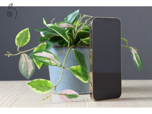IPHONE 13 PRO 128GB GOLD - FELUJITOTT, 100% AKKUMULATOR
