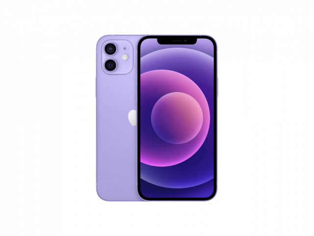 Apple iPhone 12 100% Akksi 64GB Purple