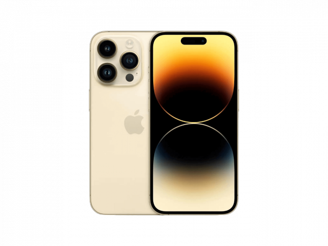 Apple iPhone 14 Pro 100% Akksi 256GB Gold