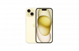 Apple iPhone 15 100% Akksi 128GB Yellow
