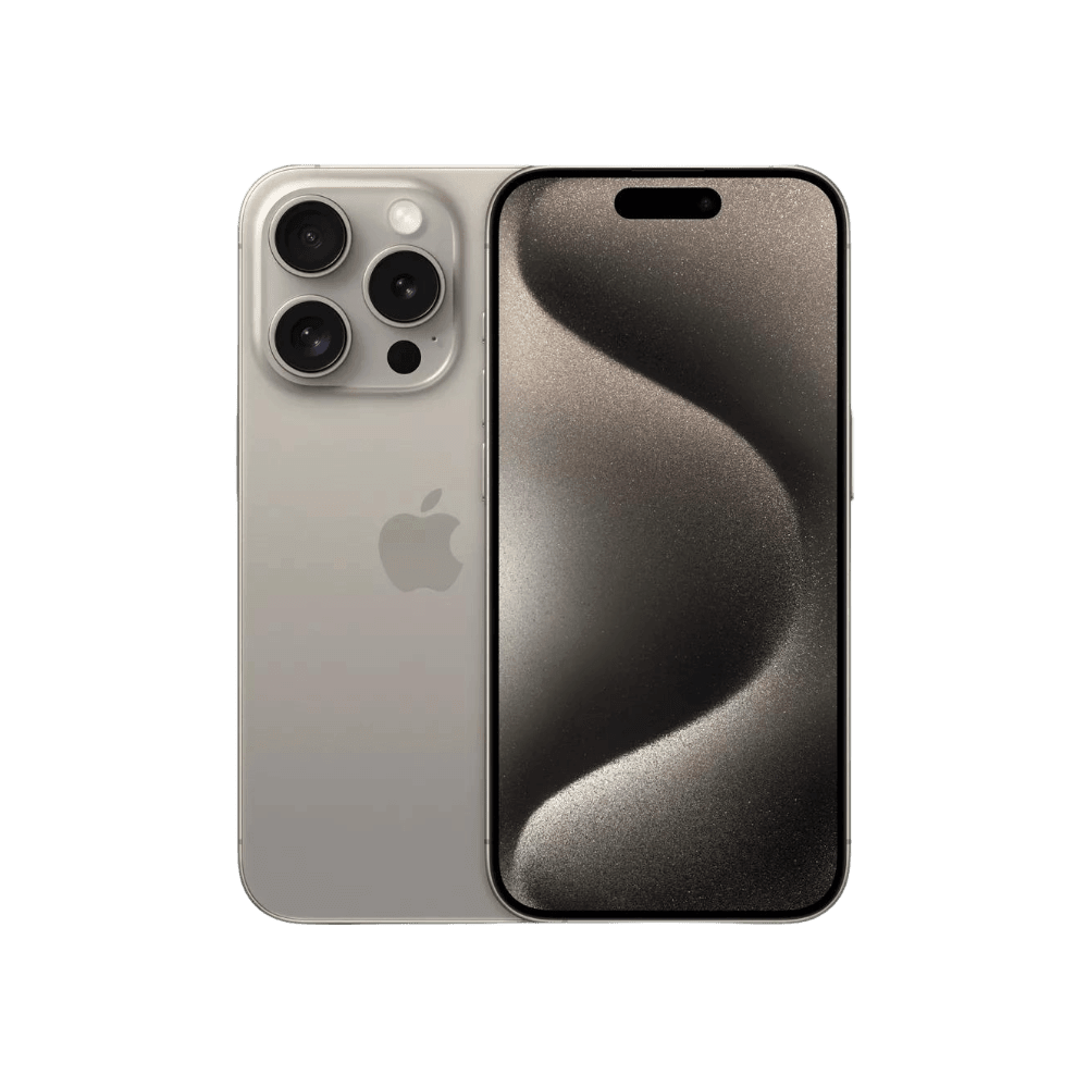 iPhone 15 Pro 128 GB Natural Titanium - 2 év Garancia, 30 nap elállás - Részletfizetéssel akár