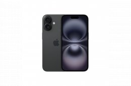 iPhone 16 128 GB Black - 2 év Garancia, 30 nap elállás - Részletfizetéssel akár