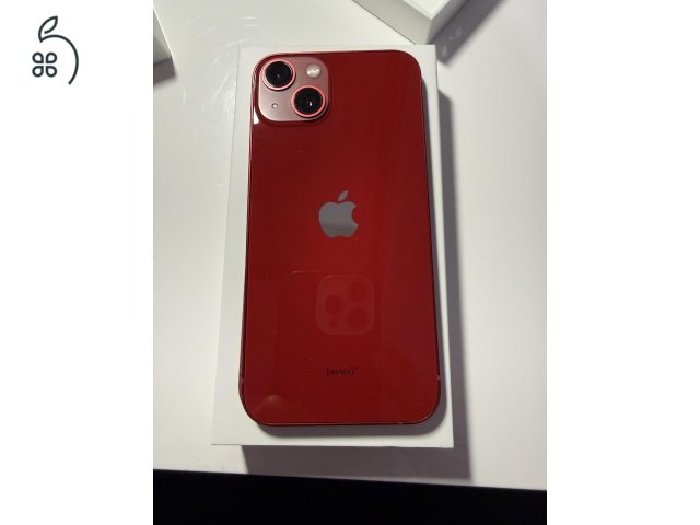 2db 2021-es Iphone 13 128GB Red és Pink színben 