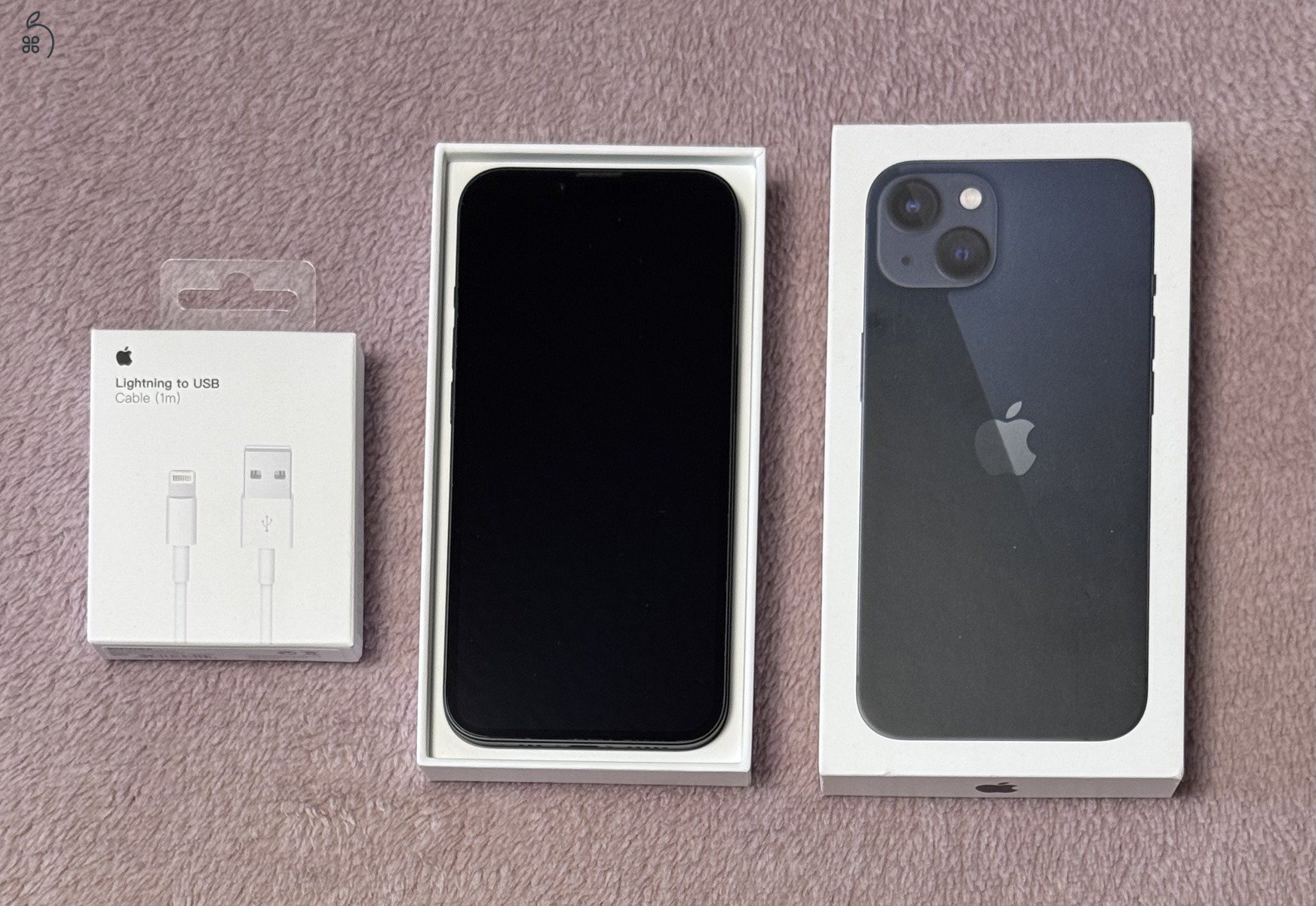 iPhone 13 128GB - AKKU 85% - kártyafüggetlen, karcmentes állapotban