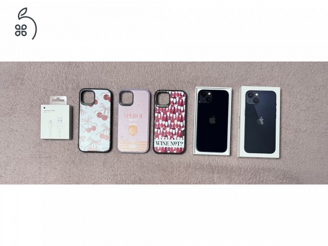 iPhone 13 128GB - AKKU 85% - kártyafüggetlen, karcmentes állapotban