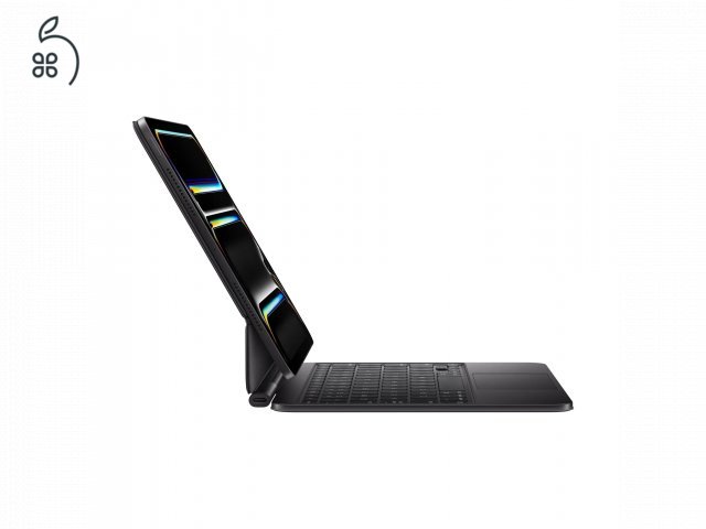 Magic Keyboard 11 hüvelykes iPad Próhoz (M4-M5) – magyar – fekete 