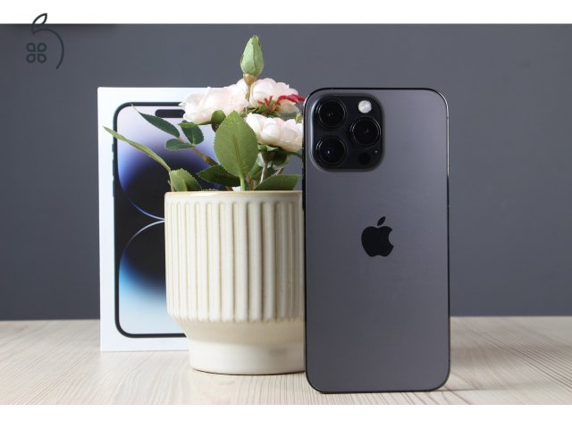 IPHONE 14 PRO MAX 256GB ASZTROFEKETE - MEGKIMELT ALLAPOT US-7441