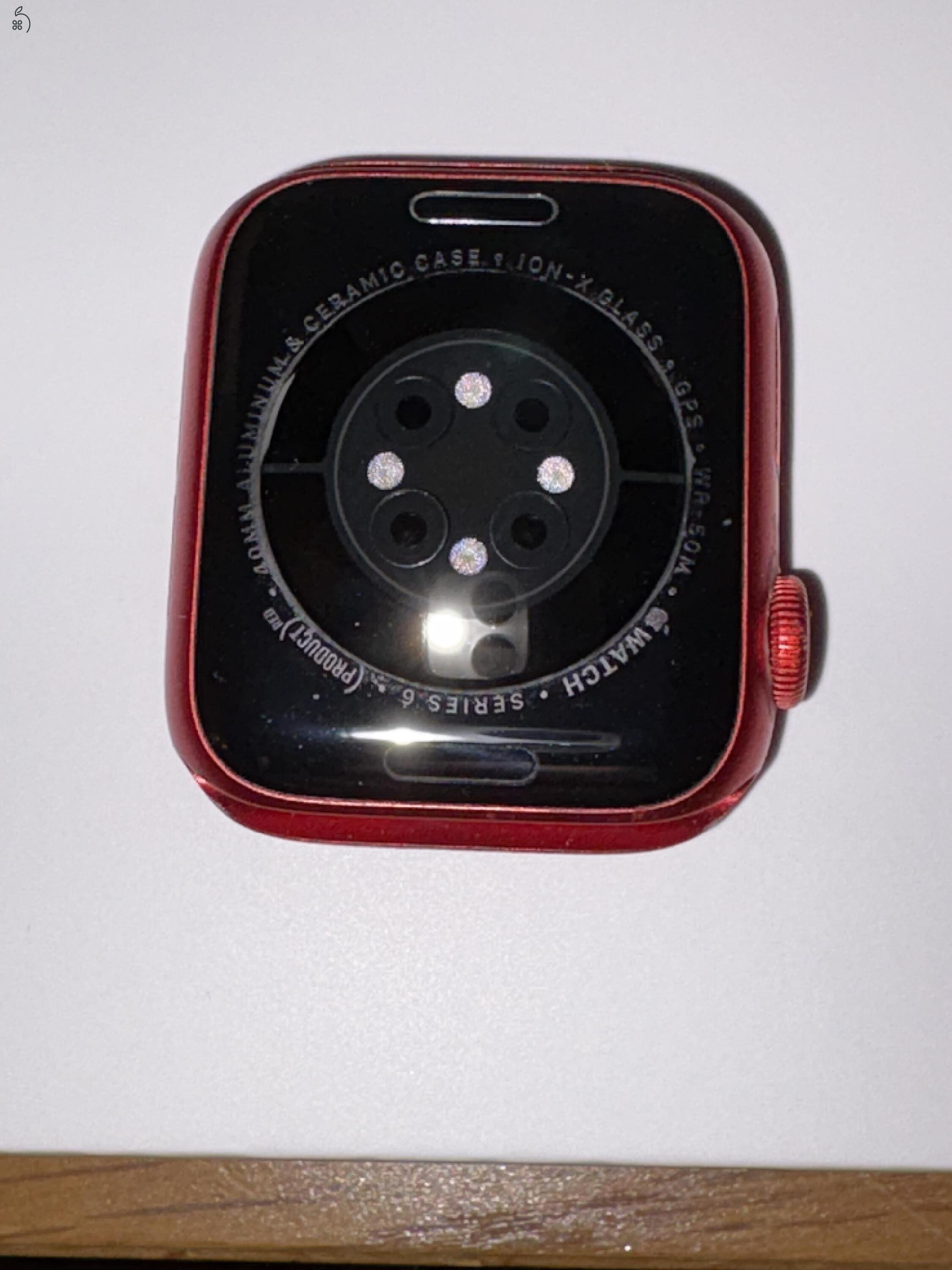 Apple Watch Series 6, 40mm, Red, szép állapotban eladó! 