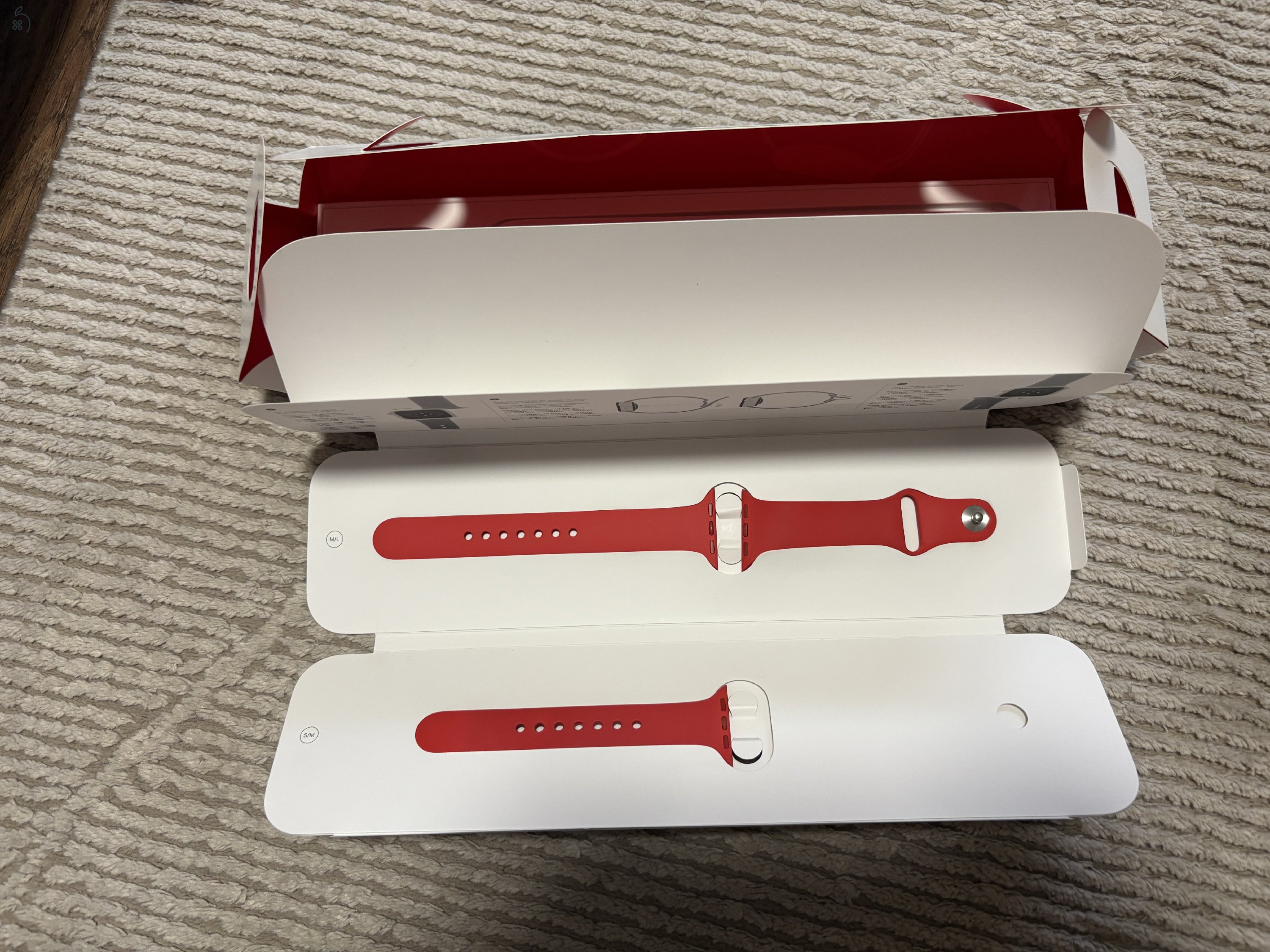 Apple Watch Series 6, 40mm, Red, szép állapotban eladó! 