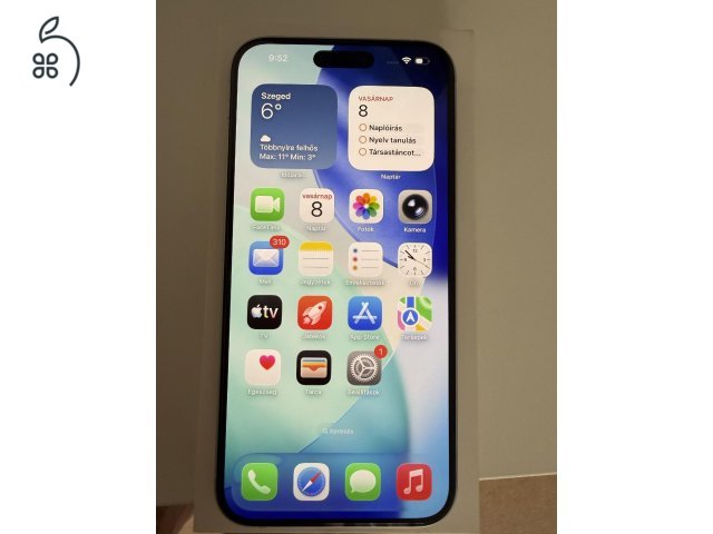 Iphone 15 plus 128 GB makulátlan állapotban