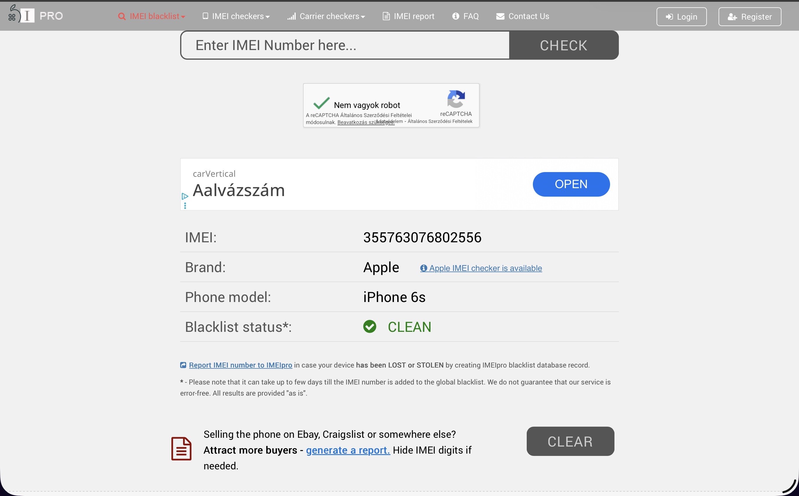 Iphone 6s kiváílló állapotban eladó