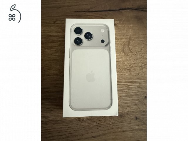 iPhone 17 Pro 256 Gb Silver / Bontatlan / HIVATALOS európai Apple viszonteladótól 