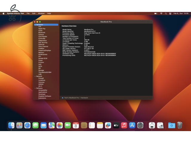 Eladó egy 2017-es MacBook Pro (13)