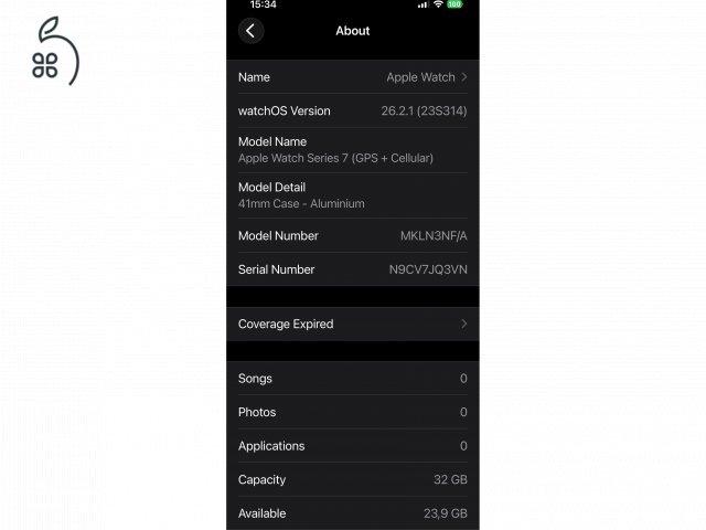 Apple Watch S7 GPS Cellular 32GB