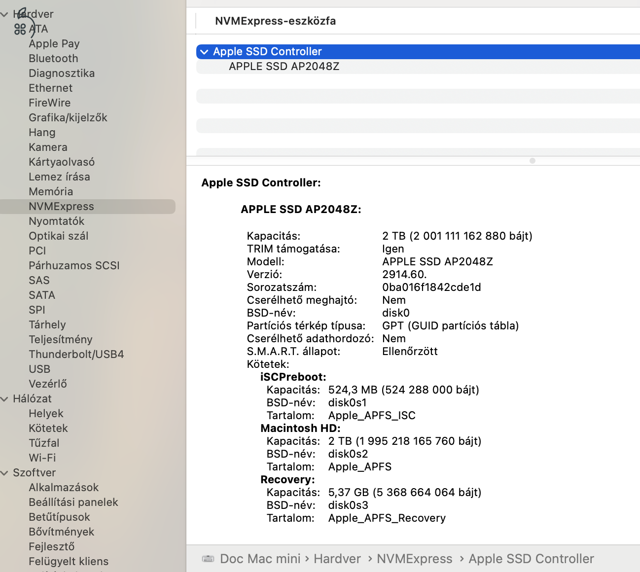 Új Mac Mini M4 – EGYEDI 2TB ULTRA-GYORS SSD (30-40%-kal gyorsabb a gyárinál!)