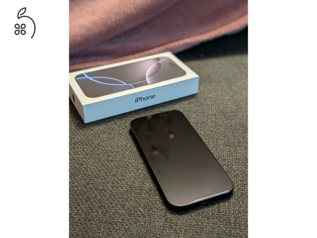 iPhone 16 Pro Black Titanium garanciális