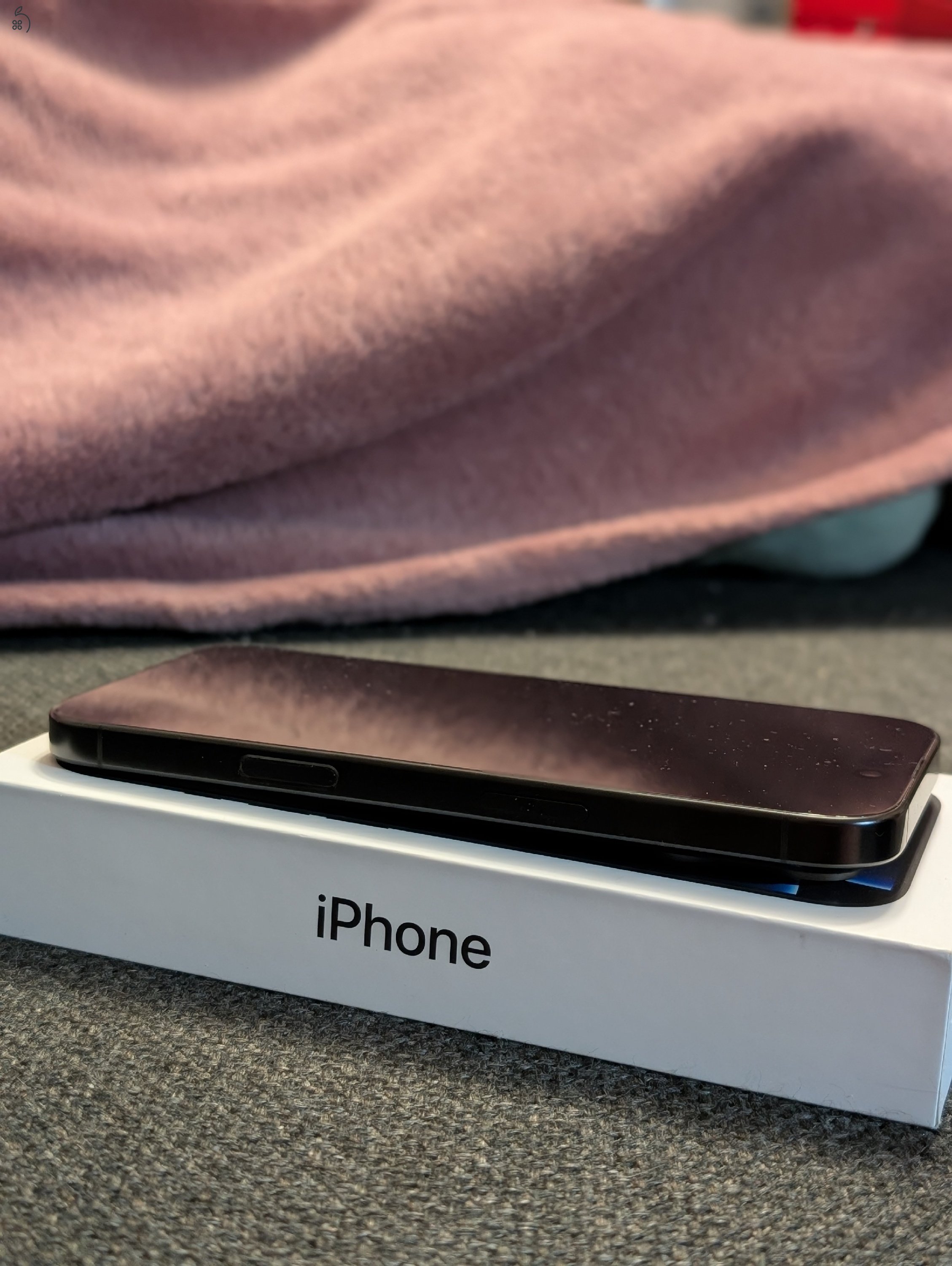 iPhone 16 Pro Black Titanium garanciális