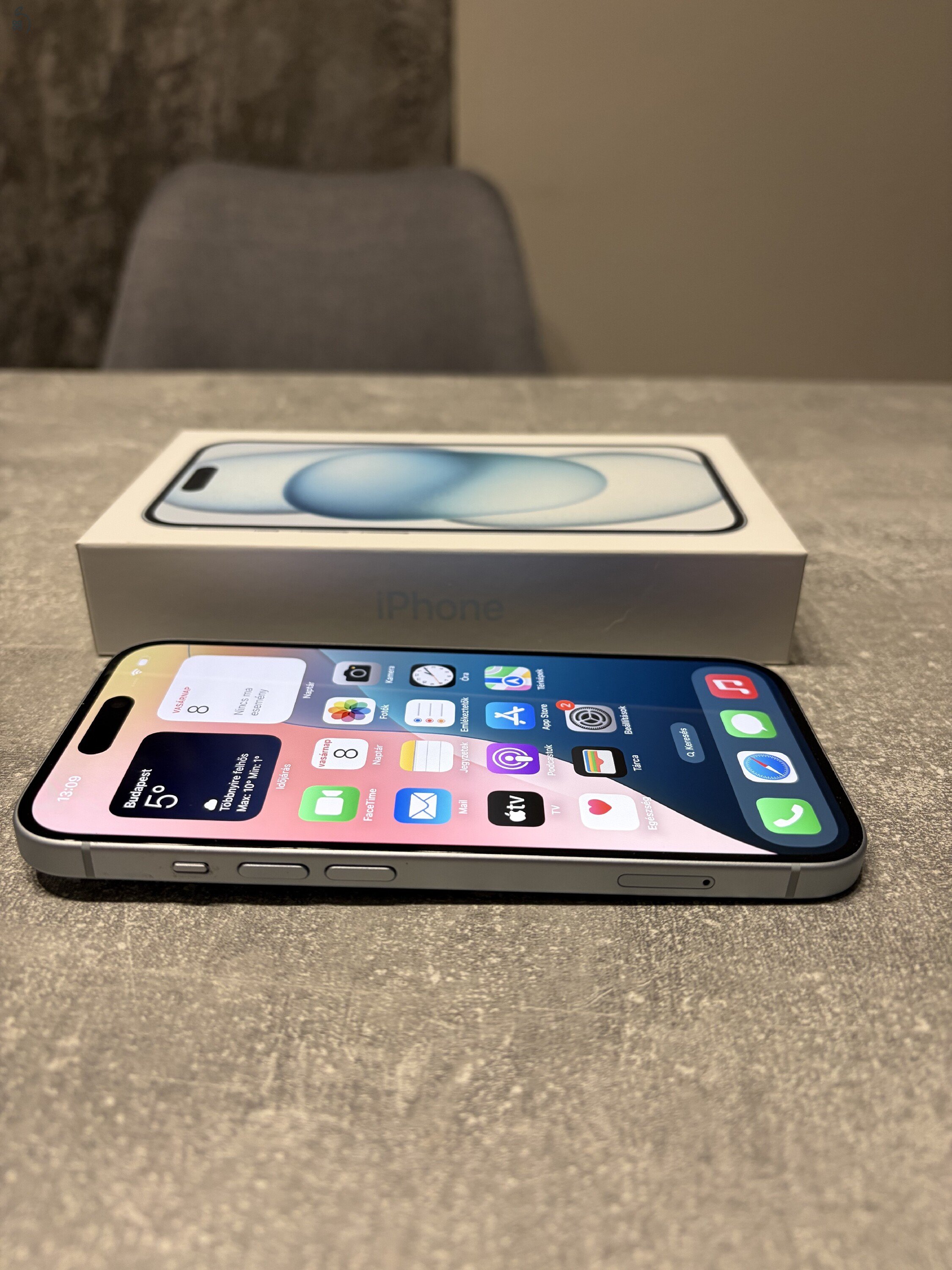 iPhone 15 128Gb Kék 