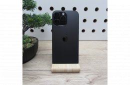 Apple iPhone 16 Pro Max 256GB fekete titán – használt, megkímélt – 100% akku (140 ciklus) – Apple garancia 2026.06.02-ig