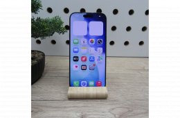 Apple iPhone 16 Pro Max 256GB fekete titán – használt, megkímélt – 100% akku (140 ciklus) – Apple garancia 2026.06.02-ig
