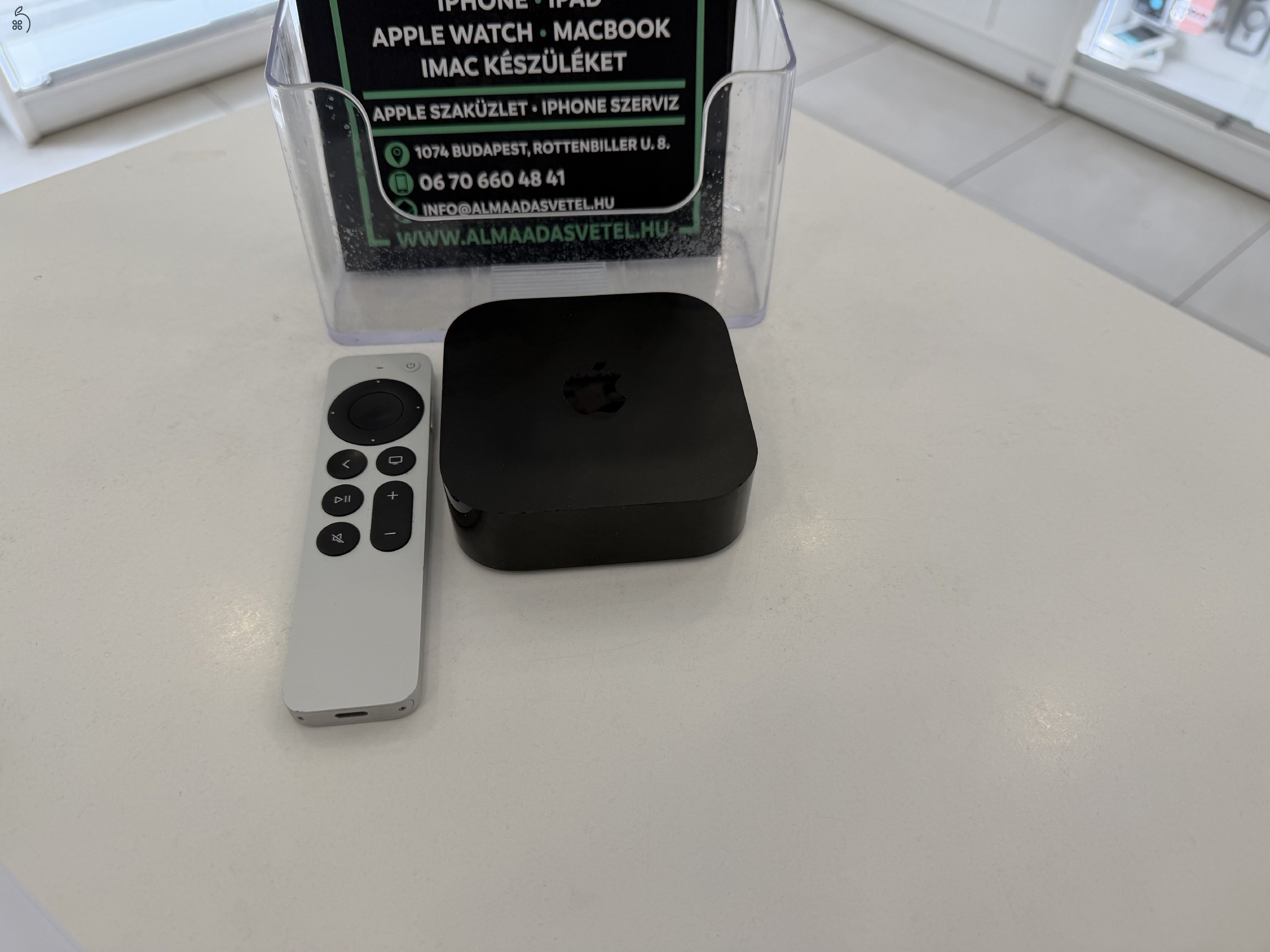 APPLE TV 4K (3RD GEN) 64GB 1 hónap garancia/A2737