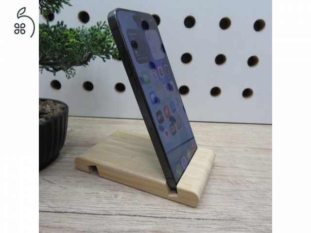 Apple iPhone 15 Pro Max 256GB fekete titán – használt, karcmentes – 90% akku (344 ciklus) – 6 hónap garancia