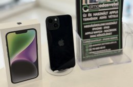 iPhone 14 128GB Vodafone Használt/1-3 hónap gar./Akku 86%/p4733