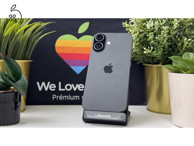  HIBÁTLAN iPhone 17, 256GB, Fekete, 100% akku, Független - 1ÉV Garancia, Számla 