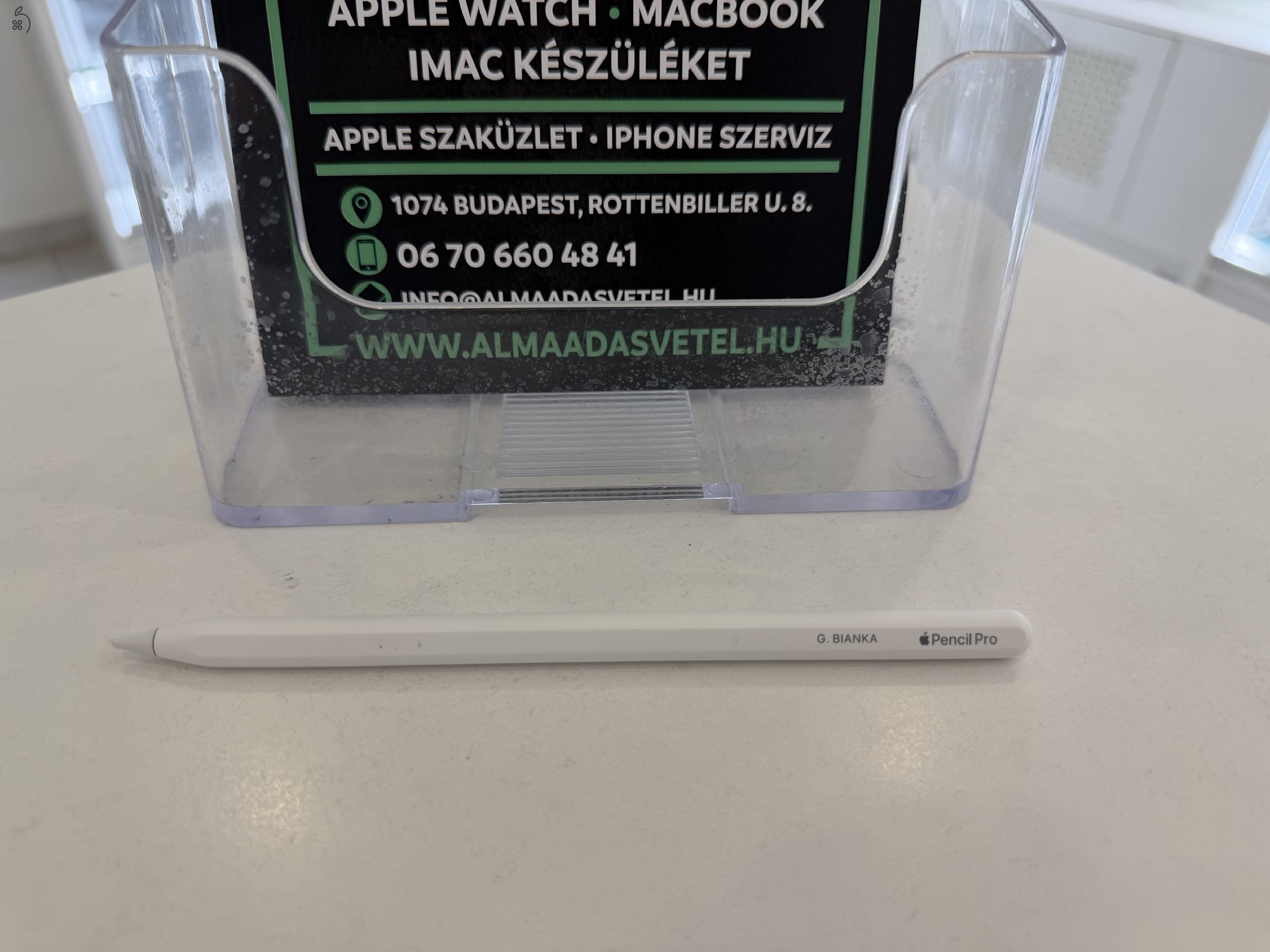 Apple Pencil Pro(A2538) /M4/M3/M2/iPad mini A17/2026.08.24.Apple Gar./