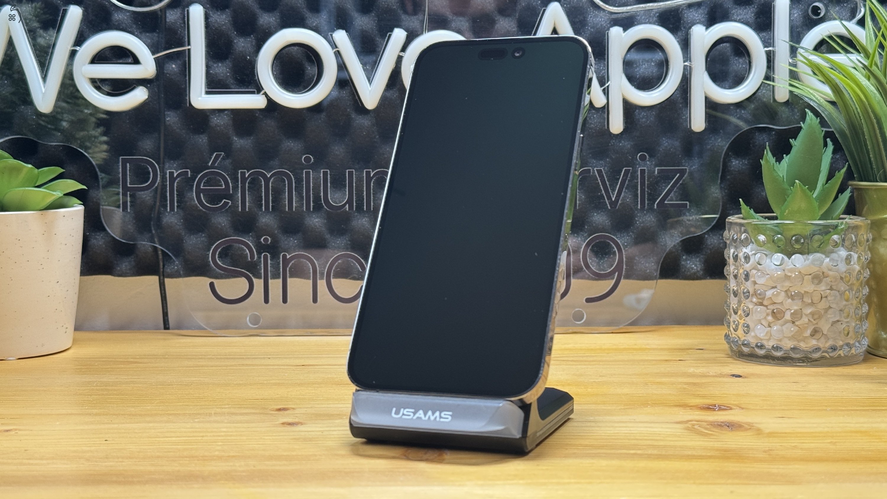 iPhone 14 Pro Max 128GB Lila, Független - Garancia, Számla