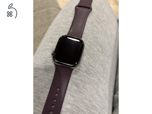 Apple Watch S11 Natúr Titán Cellural  42mm újszerű