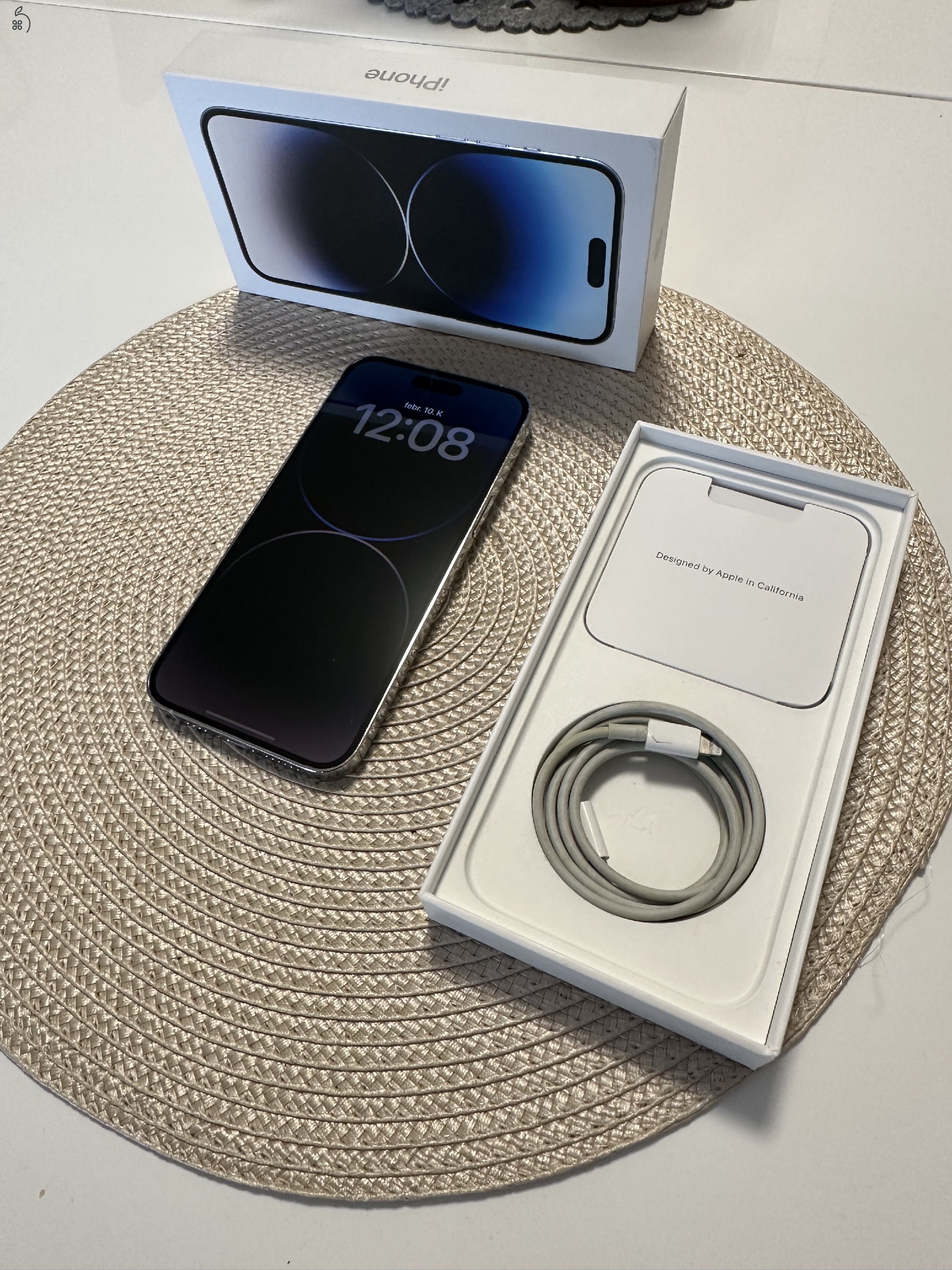 Apple iPhone 14 Pro Max 256Gb Ezüst Független