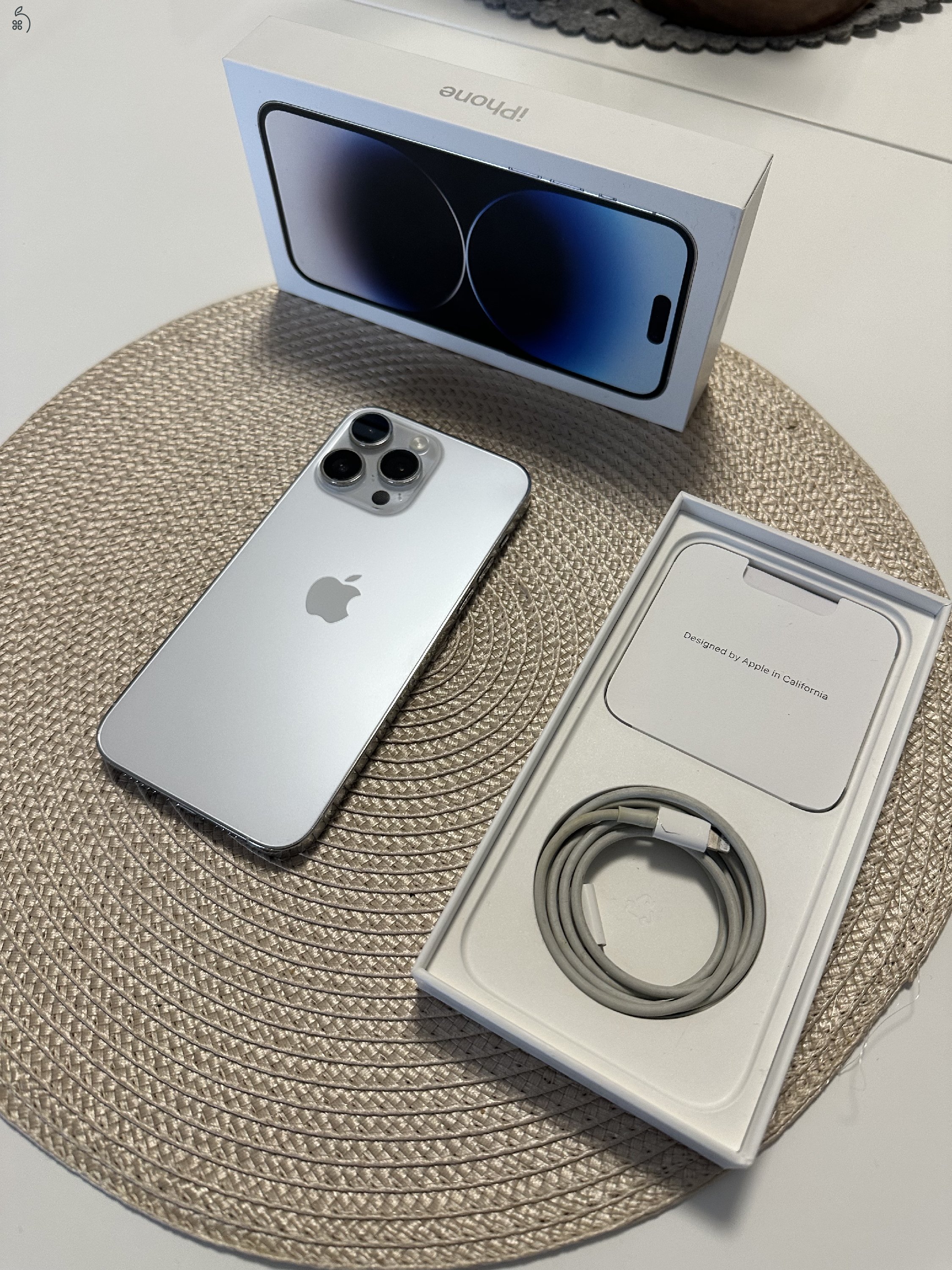 Apple iPhone 14 Pro Max 256Gb Ezüst Független