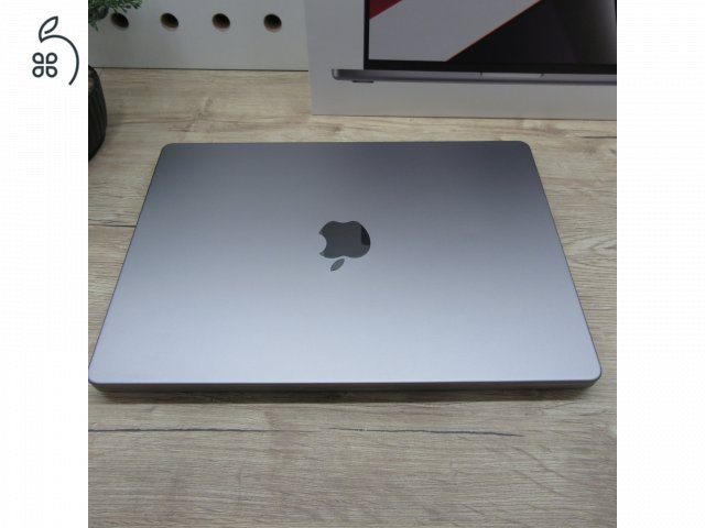 Apple MacBook Pro 14 (2021) 16GB/512GB használt, szép állapot 100% akku , 8 ciklus