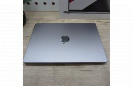 Apple MacBook Pro 14 (2021) 16GB/512GB használt, szép állapot 100% akku , 8 ciklus