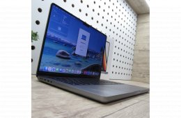 Apple MacBook Pro 14 (2021) 16GB/512GB használt, szép állapot 100% akku , 8 ciklus