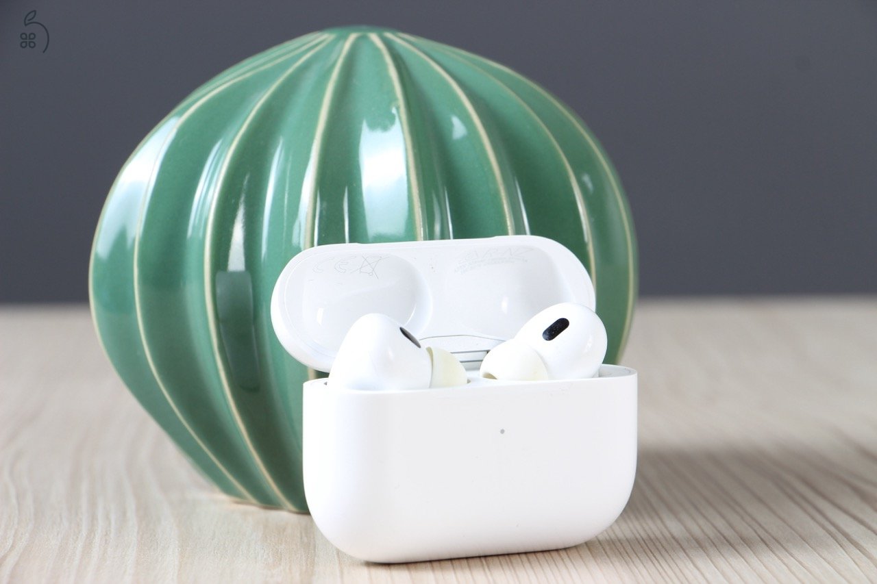 AIRPODS PRO 2 FEHER - HASZNALT, JO ALLAPOT US-7687