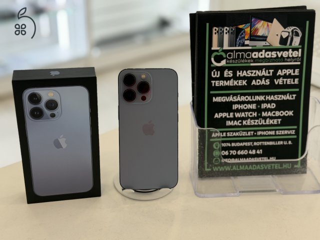 iPhone 13 Pro 256GB Független Újszerű/1-3 hónap gar./Akku 100%/p4741