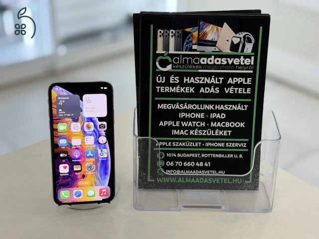 iPhone XS 64GB Független Megkímélt/1 hónap gar./Akku 100%/z11