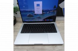Apple MacBook Pro 14 (2021) 16GB/1TB használt, karcmentes 90% akku, 294 ciklus