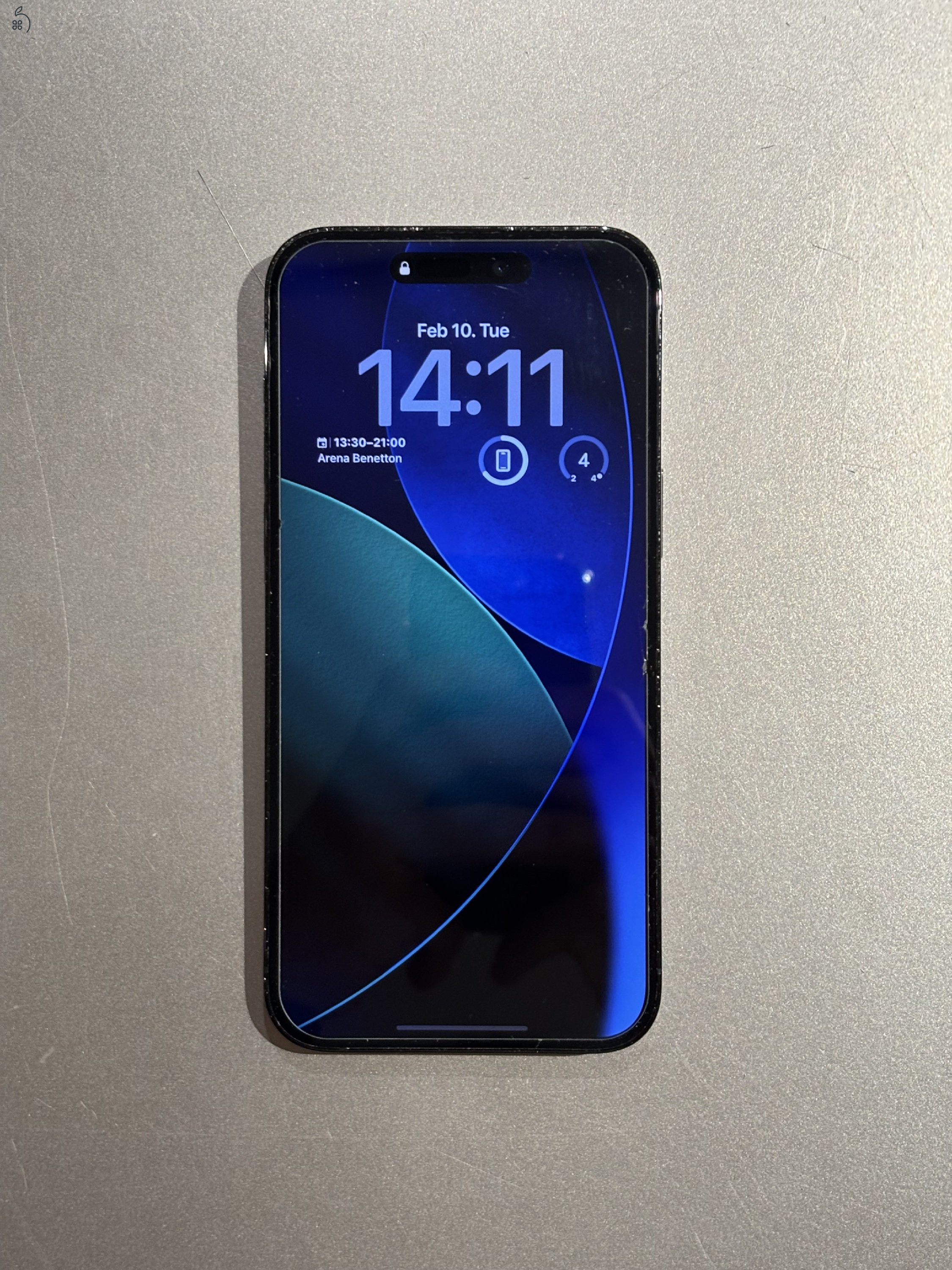 iPhone 14 Pro Max 128 GB Space Gray 100% Emelt kapacitású AKKU